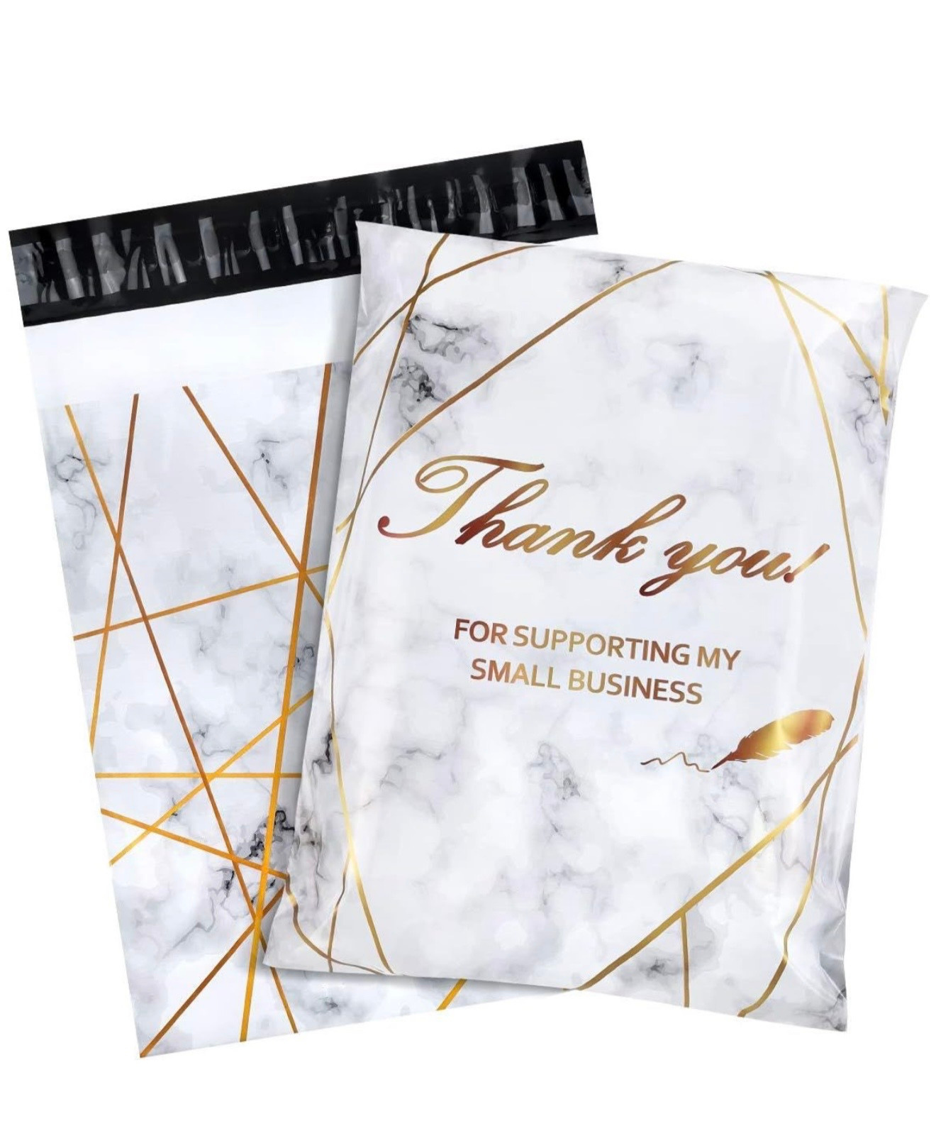 Branded thank you mailers for a small business